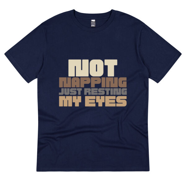 Not Napping Just Resting My Eyes - Thread Project Unisex Summer Tee Thumbnail